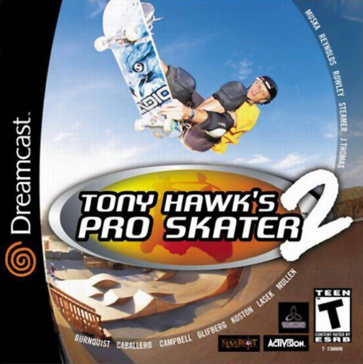 Tony Hawk's Pro Skater 2 - Dreamcast - Complete Video Games Sega   