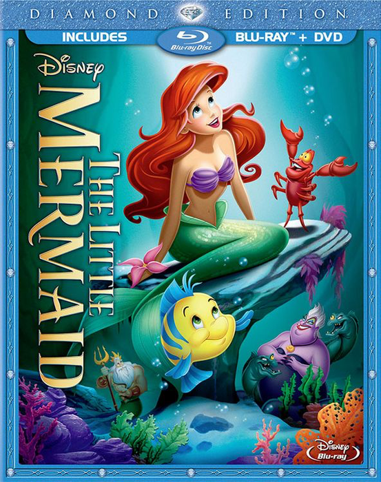 Little Mermaid - Blu-Ray Media Heroic Goods and Games   