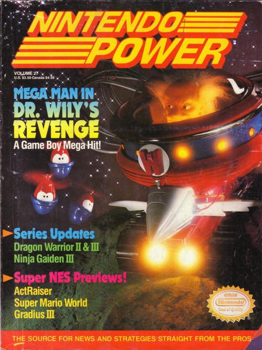 Nintendo Power - Issue 027 - Mega Man Odd Ends Nintendo   