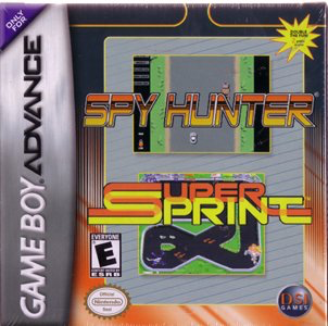 Spy Hunter and Super Sprint - Game Boy Advance - Loose Video Games Nintendo   
