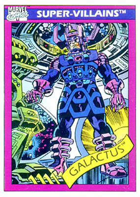 Marvel Universe 1990 - 075 - Galactus Vintage Trading Card Singles Impel   