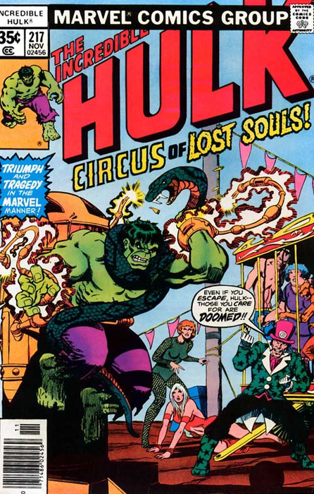 Incredible Hulk, Vol. 1 #217 Comics Marvel   