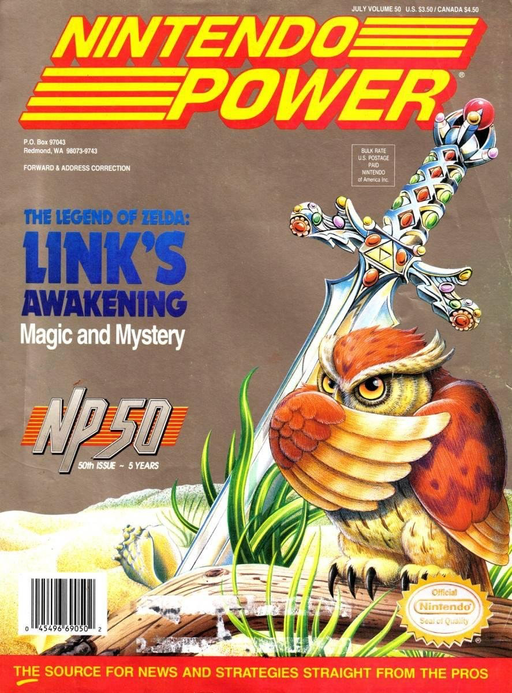 Nintendo Power - Issue 050 - Legend of Zelda - Link’s Awakening Odd Ends Nintendo   