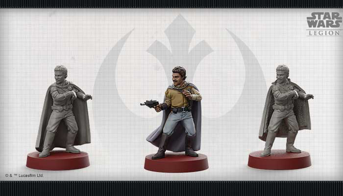 Star Wars Legion: Lando Calrissian Board Games ASMODEE NORTH AMERICA   