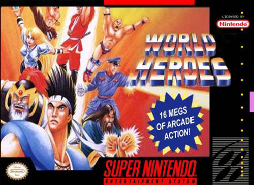 World Heroes - SNES - Loose Video Games Nintendo   