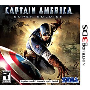 Captain America Super Soldier - 3DS - Loose Video Games Nintendo   