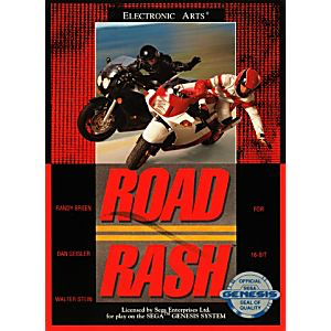 Road Rash - Genesis - Complete in Box Video Games Sega   