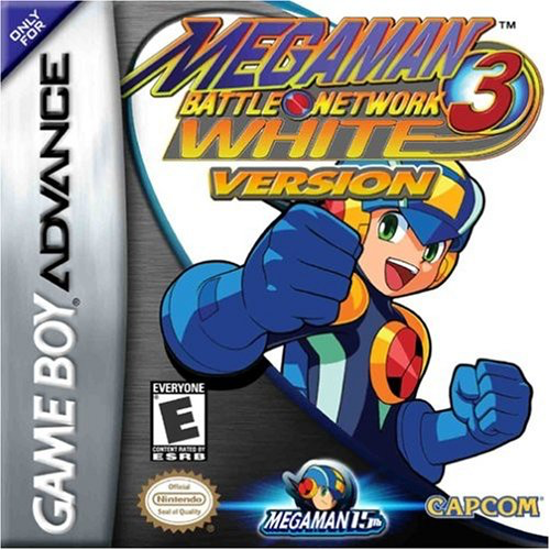 Mega Man Battle Network White 3 - Game Boy Advance - Loose Video Games Nintendo   