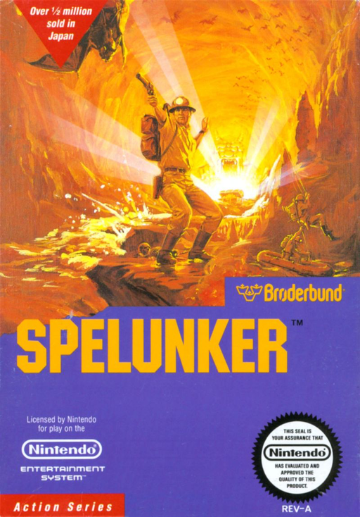 Spellunker - NES - Loose Video Games Nintendo   