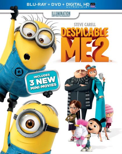 Despicable Me 2 - Blu-Ray Media Heroic Goods and Games   