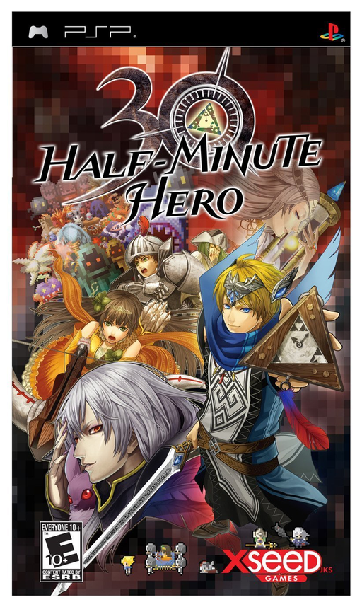 Half-Minute Hero - PSP - in Case Video Games Sony   