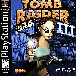 Tomb Raider III Playstation 1 - Complete Video Games Sony   