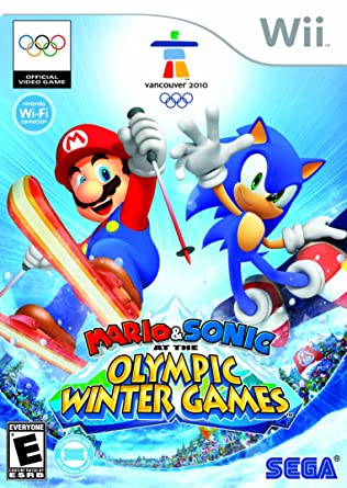 Mario and Sonic at the Olympic Winter Games - Wii - in Case Video Games Nintendo   