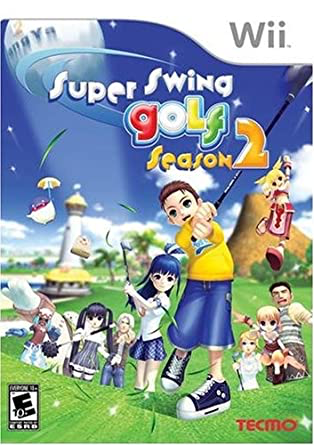 Super Swing Golf Season 2 - Wii - in Case Video Games Nintendo   