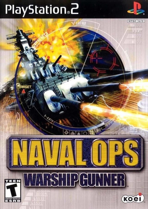 Naval Ops - Warship Gunner - Playstation 2 - Complete Video Games Sony   