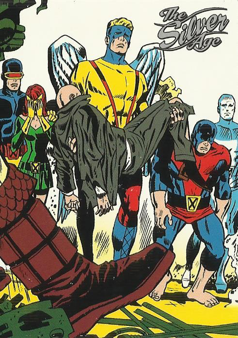 Marvel - The Silver Age 1998 - 72- X-Men #42 Vintage Trading Card Singles Skybox