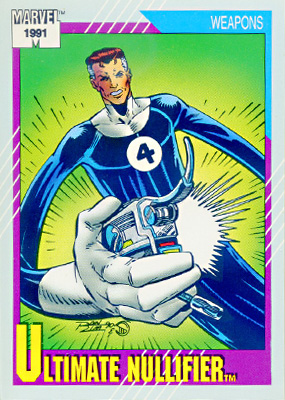 Marvel Universe 1991 - 130 - Ultimate Nullifier Vintage Trading Card Singles Impel