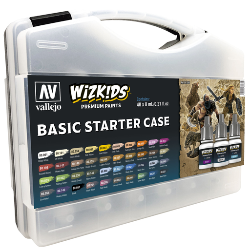 WizKids Premium Paints: Basic Starter Case Paint ACRYLICOS VALLEJO, S.L.   