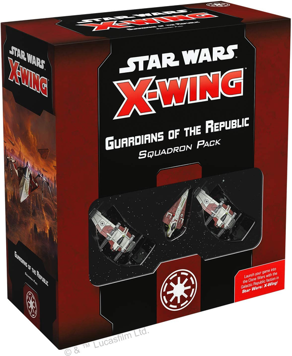 Star Wars X-Wing 2nd Edition - Guardians of the Republic Squadron Pack Board Games ASMODEE NORTH AMERICA   