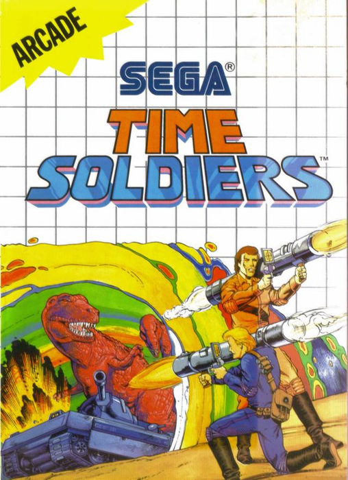 Time Soldiers - Master System Complete in Box Video Games Sega   