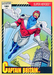 Marvel Universe 1991 - 012 - Captain Britain Vintage Trading Card Singles Impel