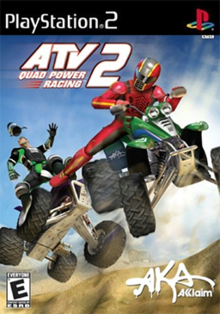 ATV Quad Power Racing 2 — Playstation 2 - Complete Video Games Sony   