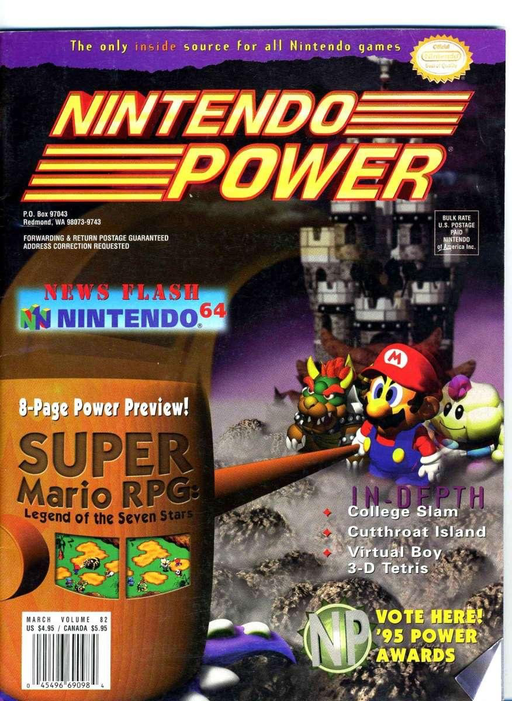 Nintendo Power - Issue 082 - Super Mario RPG Odd Ends Nintendo   