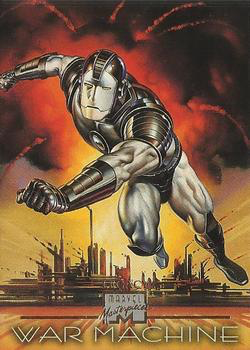 Marvel Masterpieces 1996 - 52 - War Machine Vintage Trading Card Singles Heroic Goods and Games