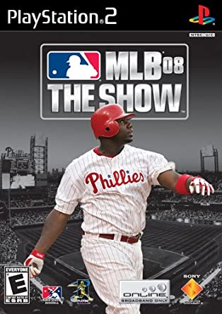 MLB 2008 The Show - Playstation 2 - Complete Video Games Sony   