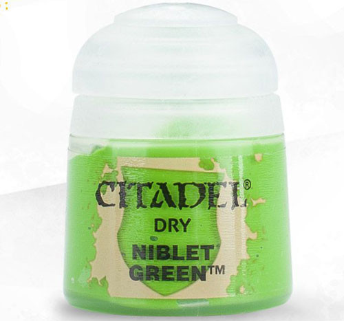 Citadel Paint: Dry - Niblet Green Paint GAMES WORKSHOP RETAIL, IN   