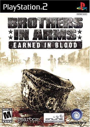 Brothers in Arms - Earned in Blood — Playstation 2 - Complete Video Games Sony   