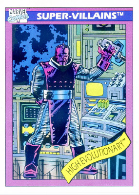 Marvel Universe 1990 - 077 - High Evolutionary Vintage Trading Card Singles Impel
