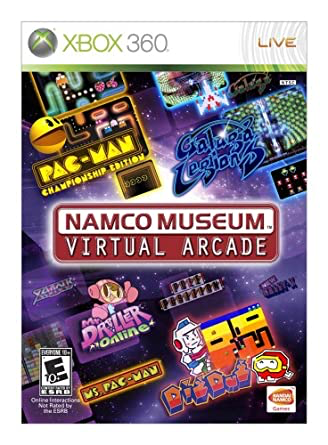 Namco Museum Virtual Arcade - Xbox 360 - in Case Video Games Microsoft   