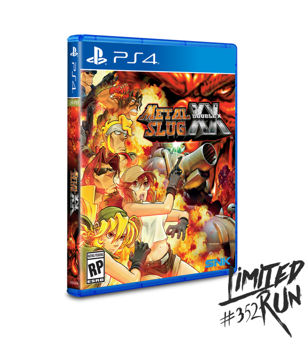 Metal Slug XX -Limited Run #352 - Playstation 4 - Sealed Video Games Limited Run   