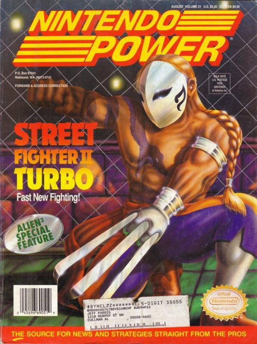 Nintendo Power - Issue 051 - Street Fighter II Turbo Odd Ends Nintendo   
