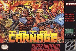 Total Carnage - SNES - Loose Video Games Nintendo   