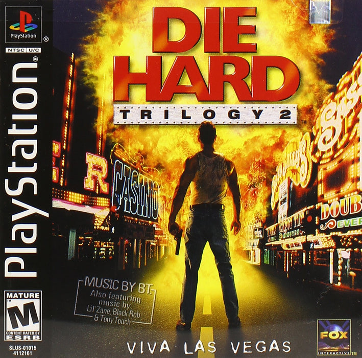 Die Hard Trilogy 2 -  Playstation 1 - Complete Video Games Sony   