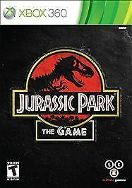 Jurassic Park - the Game - Xbox 360 - in Case Video Games Microsoft   