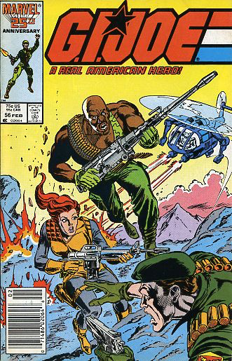 G.I. Joe: A Real American Hero (Marvel) #056 Comics Marvel   