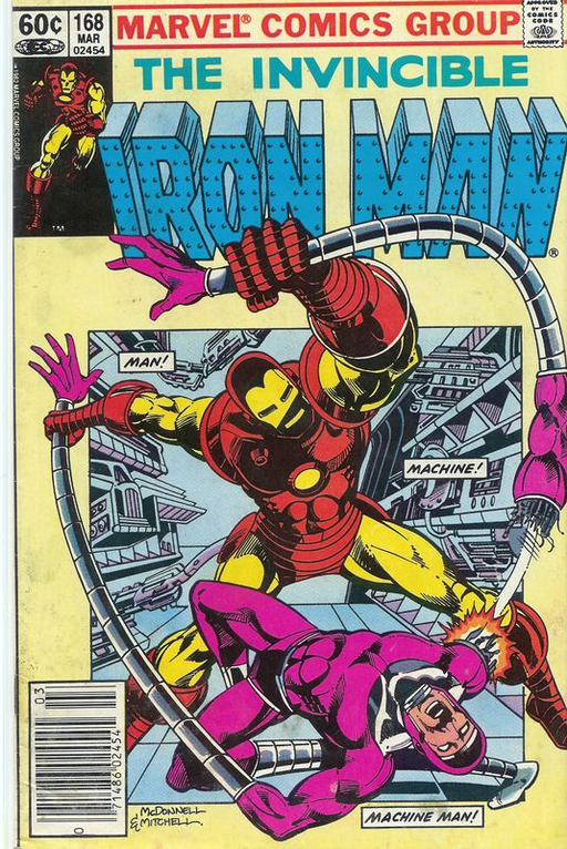 Iron Man, Vol. 1 #168 Comics Marvel   