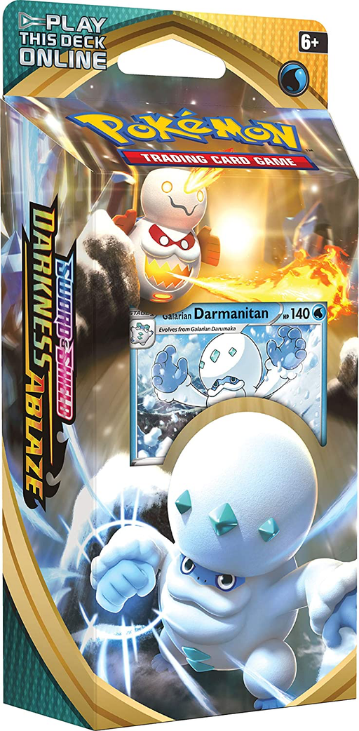 Pokemon TCG: Sword & Shield - Darkness Ablaze Theme Deck - Darmanitan CCG POKEMON COMPANY INTERNATIONAL   