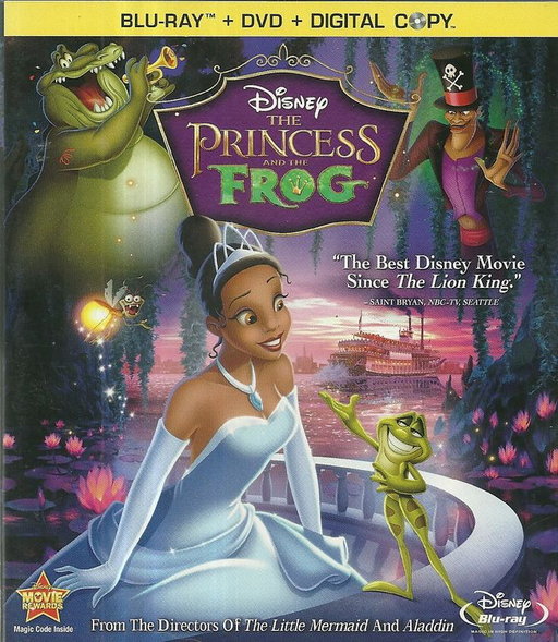 Princess and the Frog - Blu-Ray Media Heroic Goods and Games   