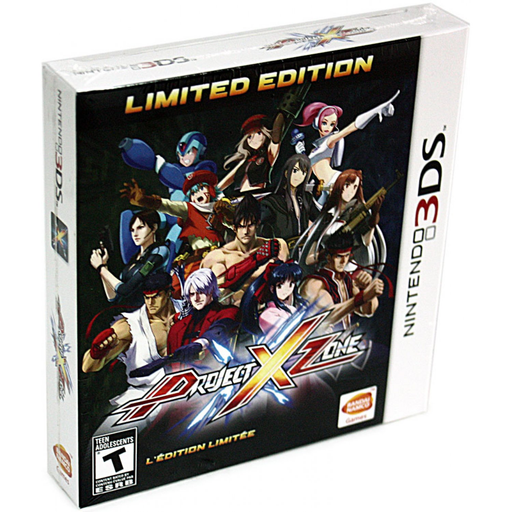 Project X Zone Limited Edition - 3DS - Complete Video Games Nintendo   