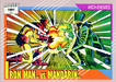 Marvel Universe 1991 - 118 - Iron Man vs. Mandarin Vintage Trading Card Singles Impel