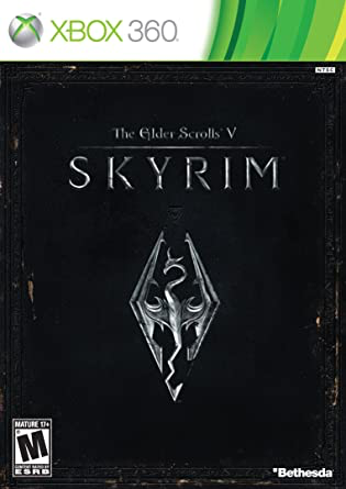 Elder Scrolls V - Skyrim - Xbox 360 - in Case Video Games Microsoft   