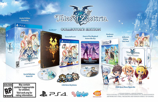 Tales of Zestiria - Collector's Edition - Playstation 4 - Sealed Video Games Sony   