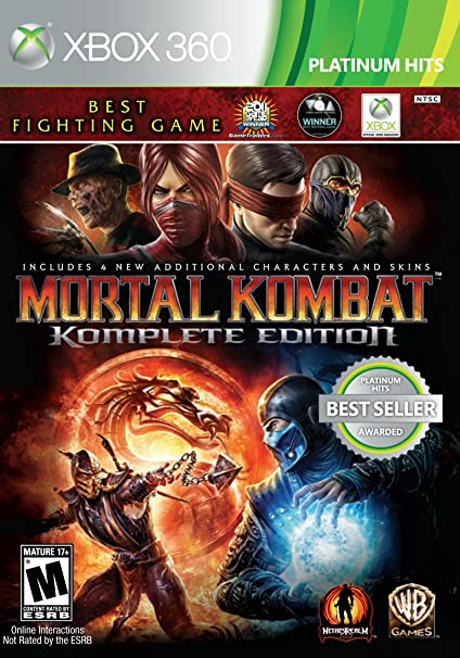 Mortal Kombat Komplete Edition - Xbox 360 - in Case Video Games Microsoft   