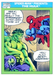 Marvel Universe 1990 - 152 - Spider-Man Presents - The Hulk Vintage Trading Card Singles Impel