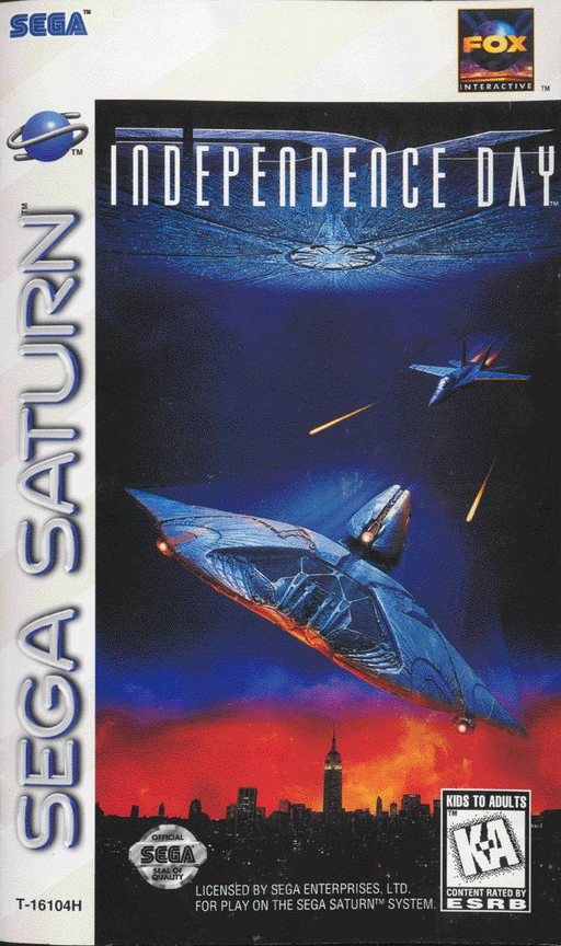 Independence Day - Saturn - Complete Video Games Sega   