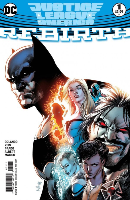 Justice League Of America: Rebirth #01A Comics DC   